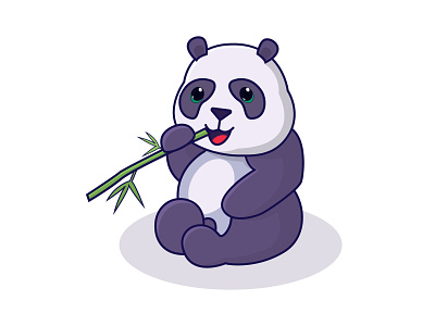Cute Panda Clipart Vector Illustration cartoon maskot clipart cute panda illustration panda panda kawaii panda logo panda vector