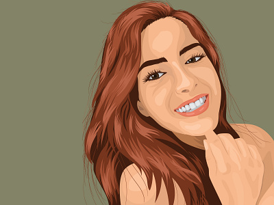 Portrait Illustration adobe illustrator flat illustration graphic design illustration illustrator portrait illustration vector vector illustration vector portrait