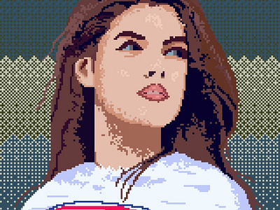 Pixel Art Portrait for Profile Avatar.