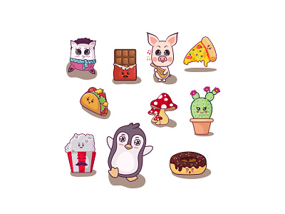 Kawaii Illustration Work