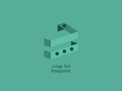 Khatpoint art branding design flat icon illustration logo minimal typography vector
