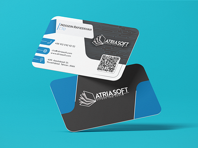 Atriasoft Business Card Design