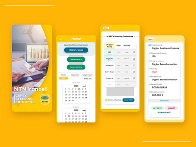 MTN Irancell Application UI / UX Design