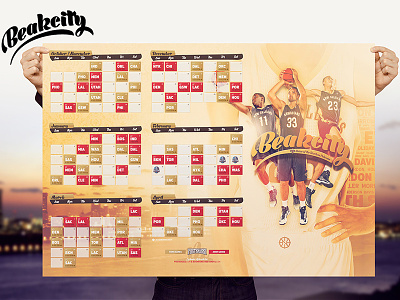 Beakcity - Pelicans Calendar basketball calendar nba wallpaper