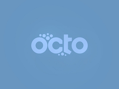 Octo bold logo octopus tentacle