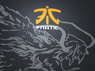 Fnatic Worlds Jersey Illustration chest china dragon fnatic illustration jersey league of legends