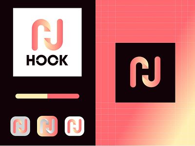 H letter logo - h logo design - modern h logo