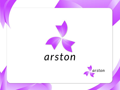 A letter logo - modern logo design - abstract a logo