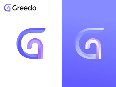 g letter logo mark - letter g logo design - Abstract g