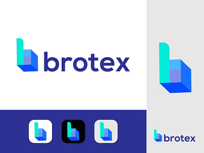 B letter logo - Modern B letter logo design - Abstract B logo