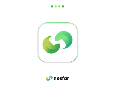 N letter logo design - Natural logo - E-commerce logo design abstract n logo apps icon brand identity branding corporate e commerce logo logo logo mark logo trends logos modern n logo n letter logo online shopping logo tech logo