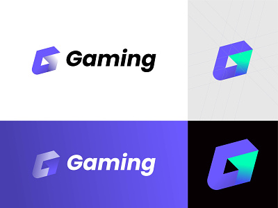 Gaming logo design - G letter logo - creative G letter logo