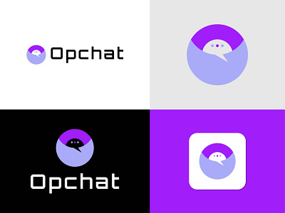 O letter logo - letter o logo - Chat boat logo - Initial o logo