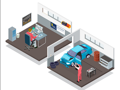 Auto repair shop