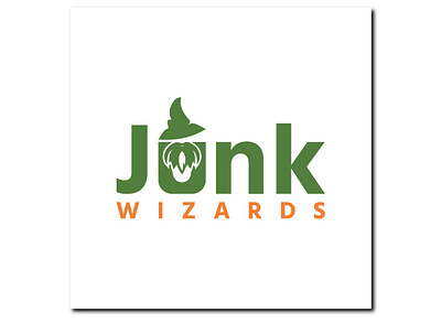 junk wizards branding graphic design logo