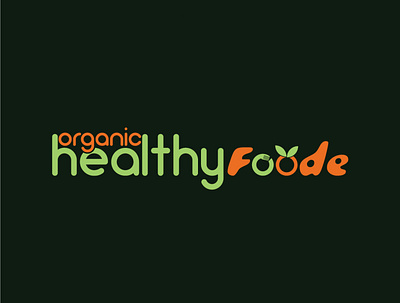 organic healthy foods branding design graphic design illustration logo logo design typography vector