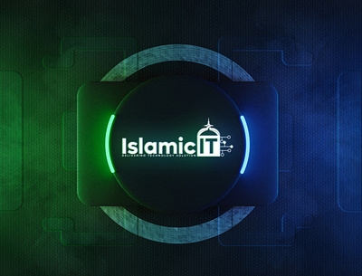 Islamic IT branding design graphic design illustration it logo logo design technology typography ui ux vector