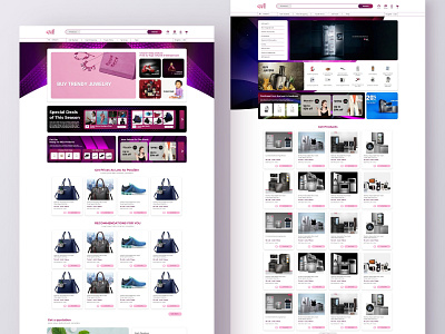 UI Design for Amra Romoni B2B Website