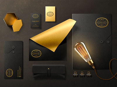 Luxury business card  and stationary design