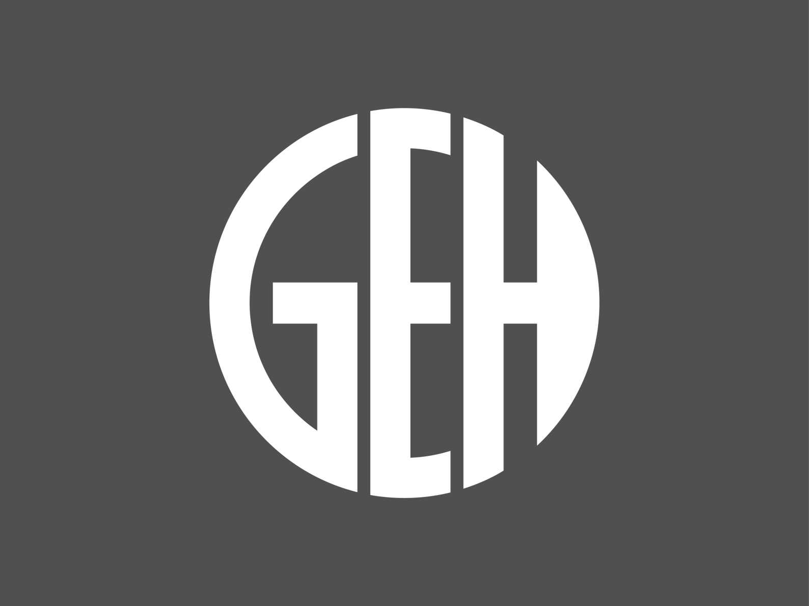 GEH Monogram concept logo. by Md Hasanul Karim on Dribbble