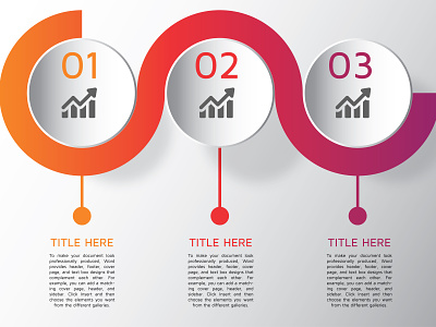 3D timeline infographic template design icon illustration info graphics logo