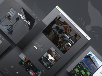 Orcanode UI/UX Webdesign