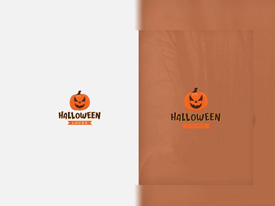 Halloween Loves - Minimalist Logo Design