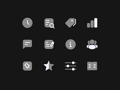 Daily inspiration - Essential Icon Packs app icon basic icons document icon essential icons faqs icon flat icons glyph icons icon design line icons message icon pixel perfect settings icon svg icons tag icon ui design ui icons user icon vector icon vector icon mark symbol website icon