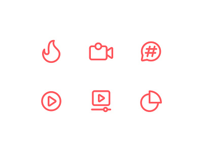 Video Pages app icon basic icons essential icons filled icons flat icon graphic design icon icon design icon set iconography illustration line icon logo minimal solid icon svg ui design ui icons vector