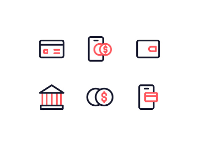Currency Icon Sets - Line app icon bank basic icons currency exchange design essential icons graphic design icon design illustration investment line icons logo mobile banking money exchange online banking payment stock ui design ui icons