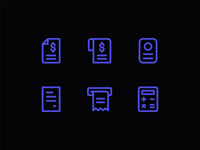 Currency Icon Sets - Line