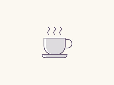 Coffee In the Morning - Lineal Color app icon basic icons coffee design essential icons flat icon grey icon design illustration line icons lineal color logo pixel perfect purple icon solid svg icons ui design ui icons vector icon website icon
