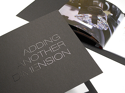 Diamond brochure @chilli brochure design diamond graphic lacquer