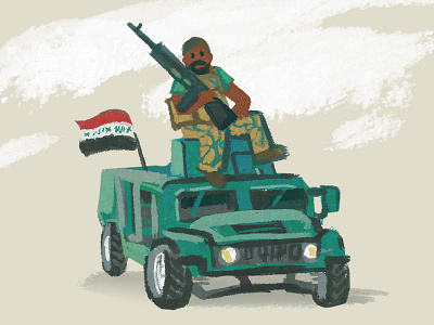 30 Min Design Challenge: I is for Irak