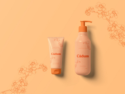 Cadum Bottle 2020 branding design illustration logo web