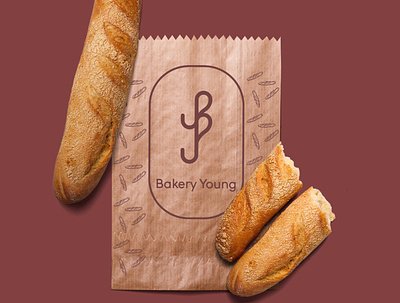 bakery young logo 2020 bakery logo branding business design freelance freelancer graphic graphics logo logodesign logodesigner logotype