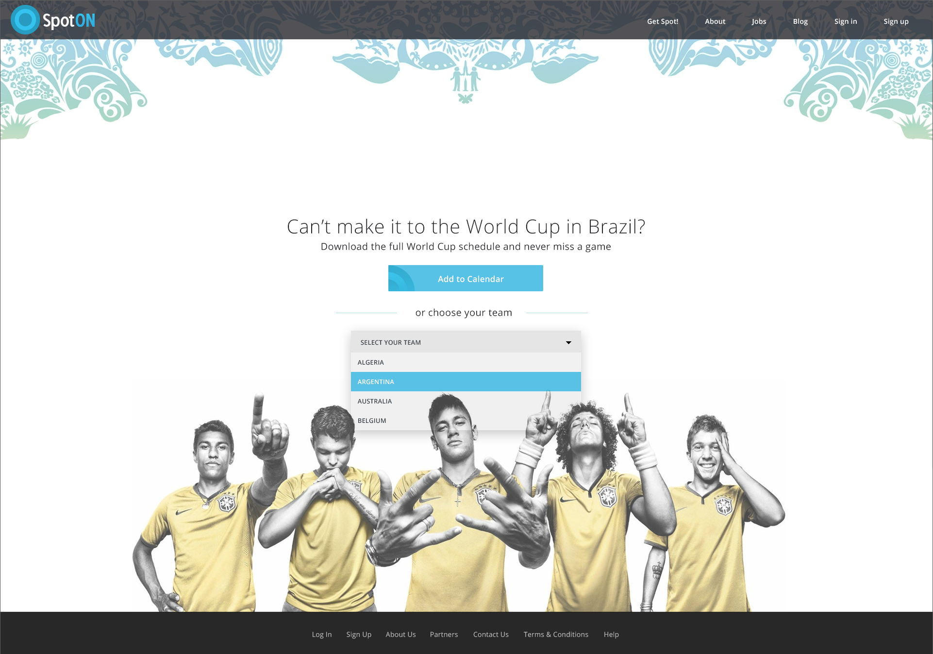 Add the FIFA WORLD CUP fixture List to your Calendar by Stanza on Dribbble