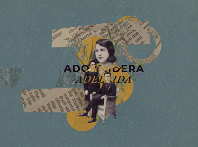 Adormidera - Adelaida after effects animation collage graphic design motiongraphics music video videoclip