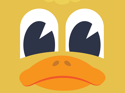 Duck animal art illustration