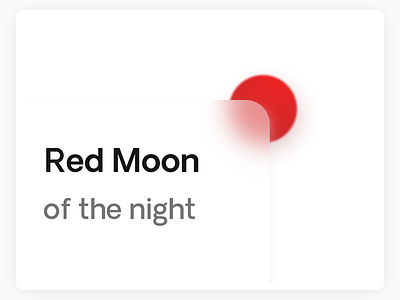 The Red Moon bank beauty brand classy clean corporate cover finance glass gradient minimalism morph orb organic scifi sunset zelda