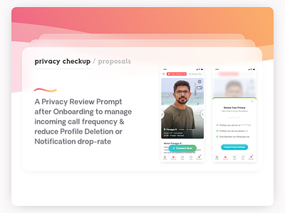 Privacy Prompt album branding data design drawer insights login onboarding password privacy product research settings trust ui user