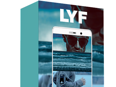 Phones Packaging Concept for LYF 4g box hardware india jio lyf packaging phones