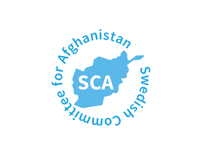 SCA Logomark afghanistan branding identity logo