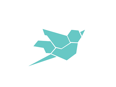 SCA Branding Geometric Bird branding dove identity logo