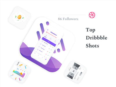 Top Dribbble Shots dribbble people round shape shots square team ui ux wireframe