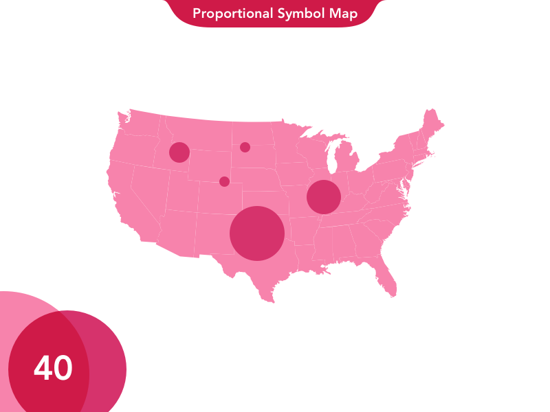proportional symbol map