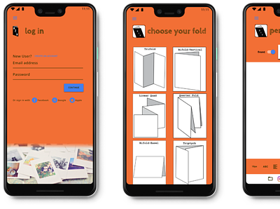 DIY Cardmaker Mobile responsive site design figma greetingcards ui ux