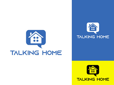 Real Estate Logo Design branding business logo chat house logo logo minimalist modern realtor logo vector virtual