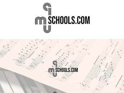 musicschool 2 design typography