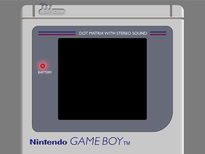 Classic Gameboy gameboy nintendo psd resource